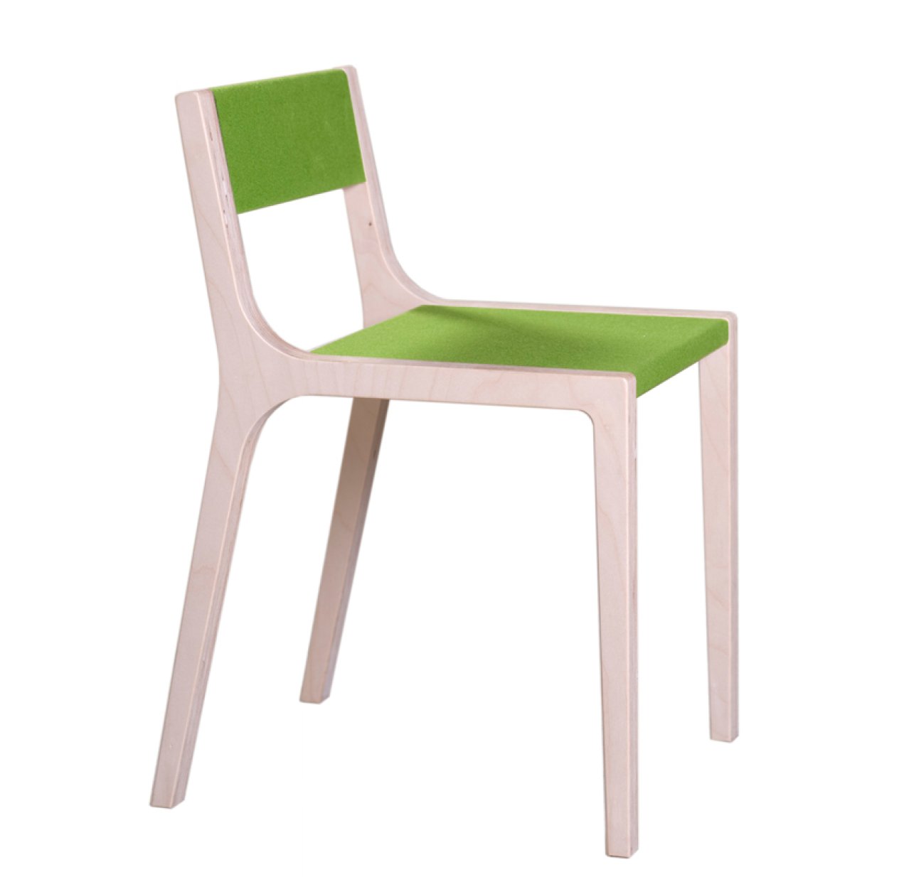 Chaise enfant design Sepp - Vert